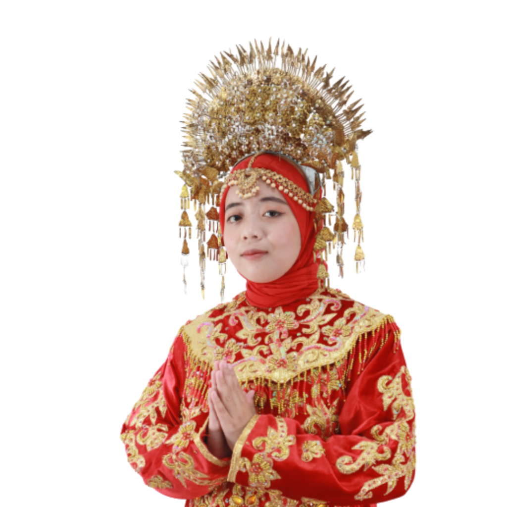 Kostum baju adat Minangkabau